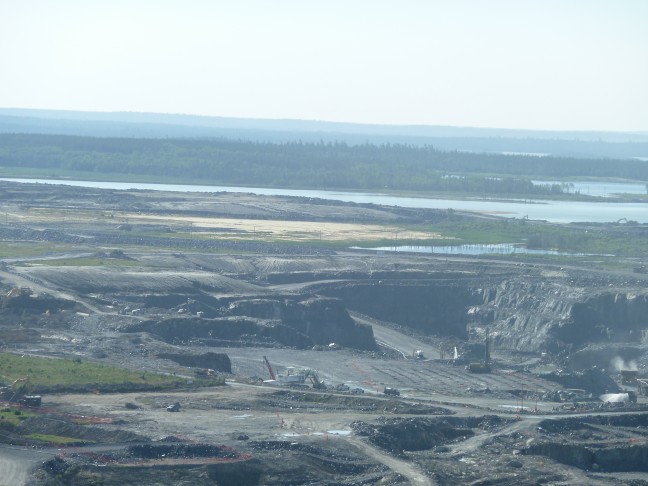 Malartic's Huge Open-Pit